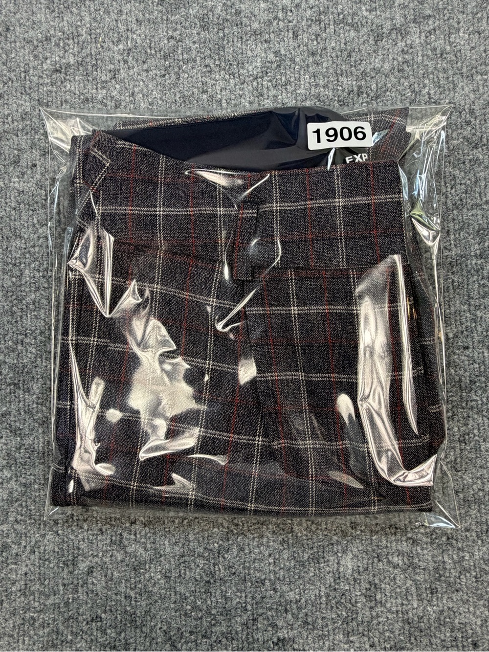 Express Glen Plaid Ankle High Rise Slim Trouser Pants | Career Office Y2K | 8R - Picture 16 of 16